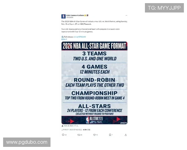 2026年NBA美国比赛时间安排及重要赛事一览